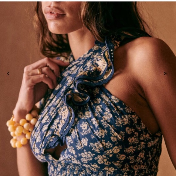 NWT Sezane Arabelle top cara print 34 2 - Picture 2 of 9